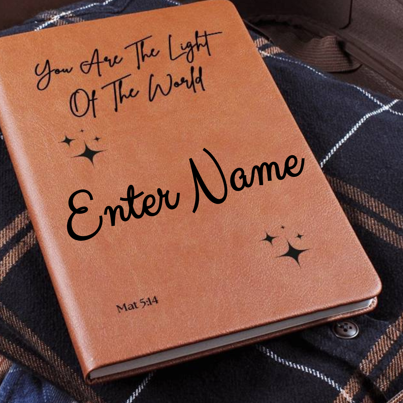 Personalized Graphic Prayer and Every Day Journal