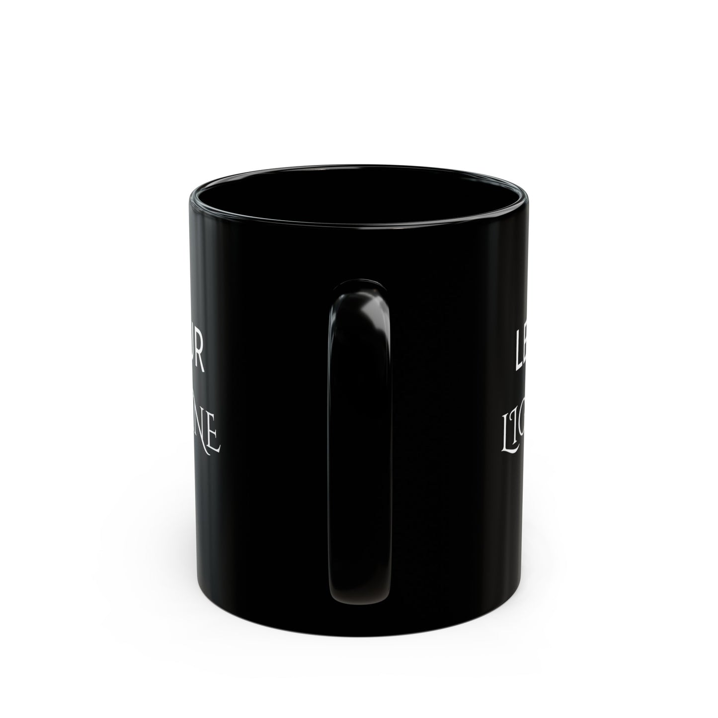 LET YOUR LIGHT SHINE | Black Mug 11oz