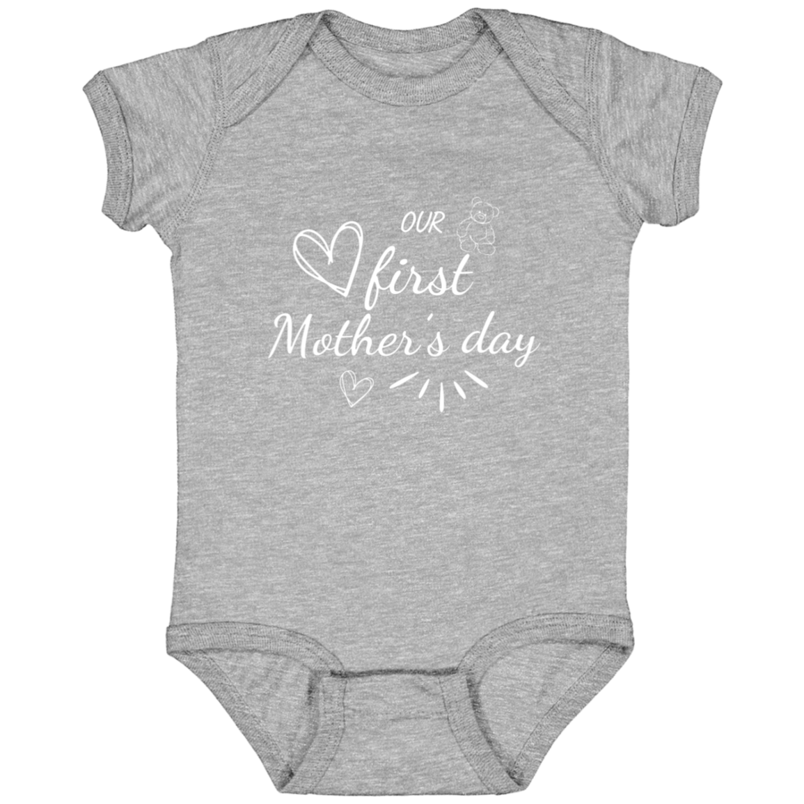 BABY'S FIRST MOTHER'S DAY    ONESIE BABY'S FIRST | MOTHER'S DAY | ONSIE