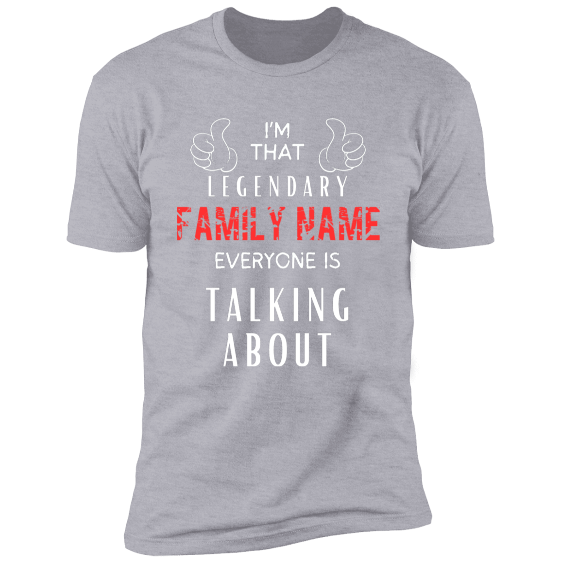 I'm That Legendary| Personalized Name| Family Reunion| Business | Birthday's | Anniversaries