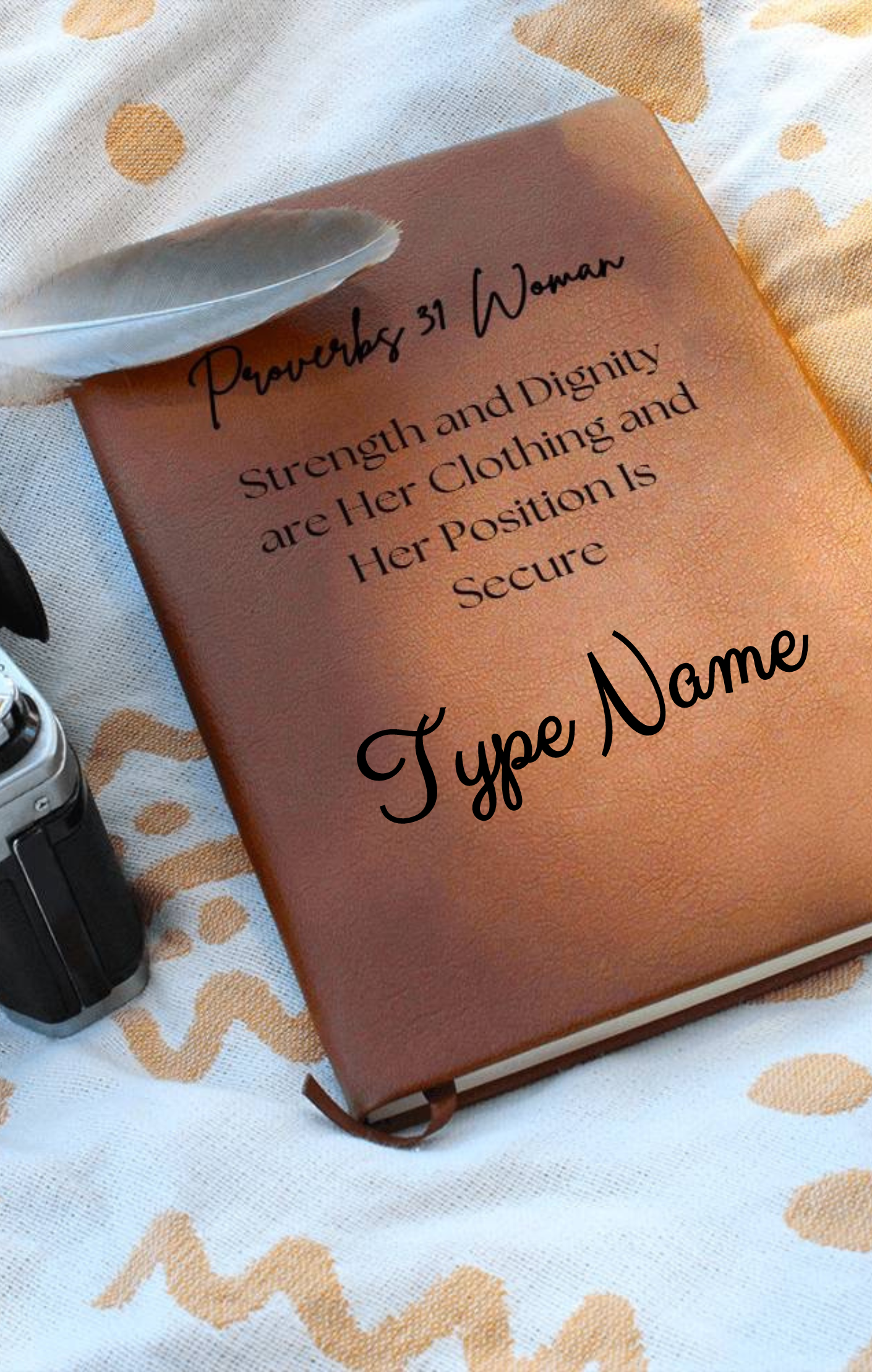 Personalized Graphic  Prayer and Every Day Journal