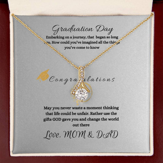 Graduation Day Love Knot Necklace