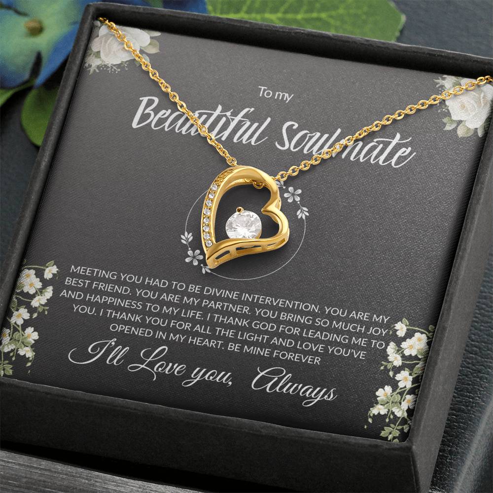 My Beautiful Soulmate | Love Heart Necklace