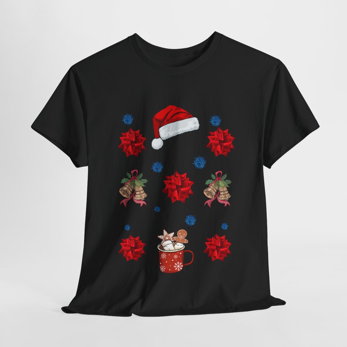 Christmas Holiday Hooded Sweatshirt or Tee