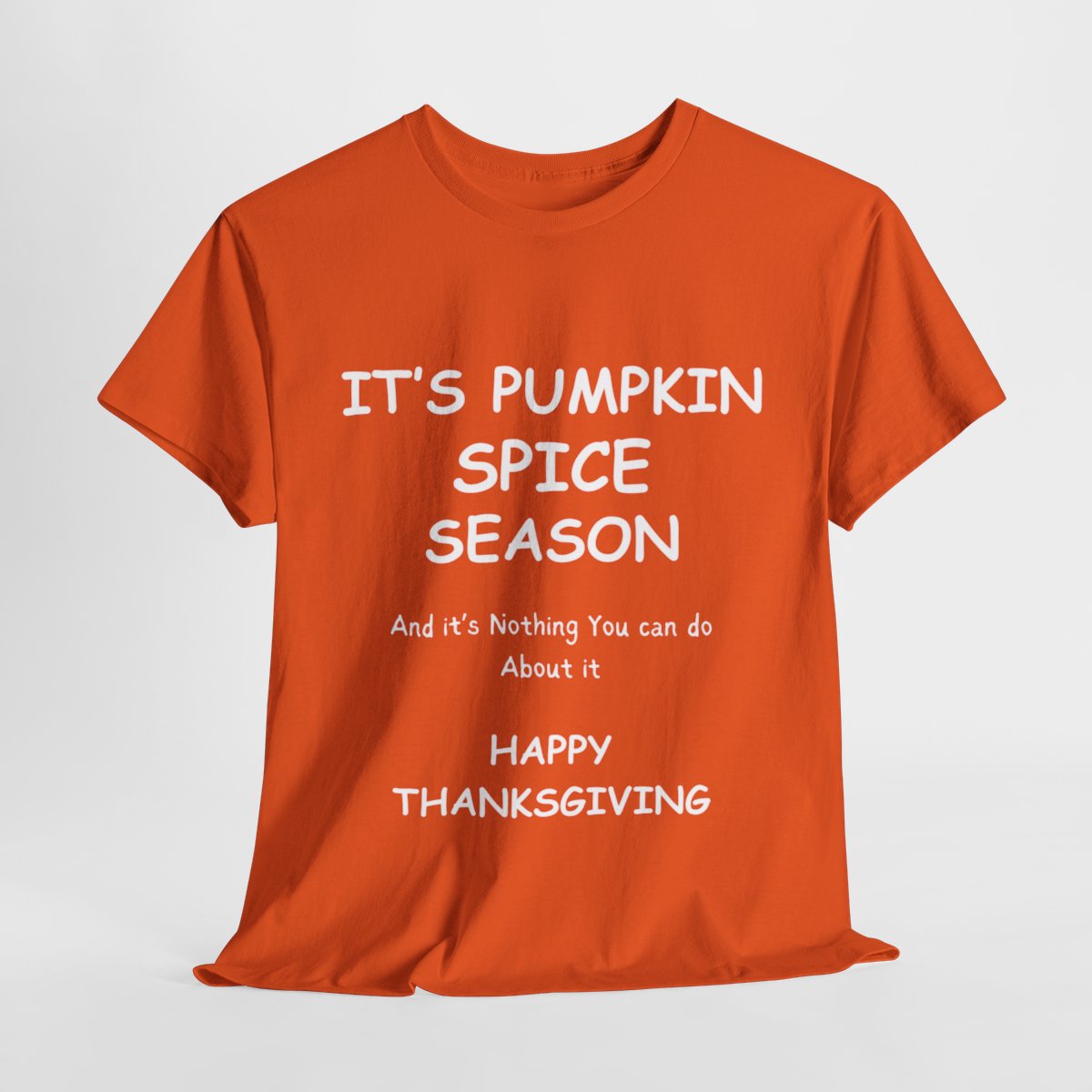 Holiday Pumpkin Spice Season Tees | 2024