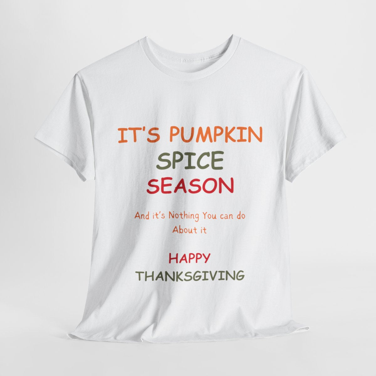 Holiday Pumpkin Spice Season Tees | 2024